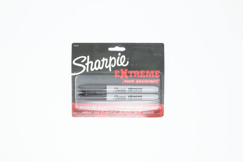 Sharpie Permanent marker 2 ct, Original Fine Point, Black only - KB School Supply