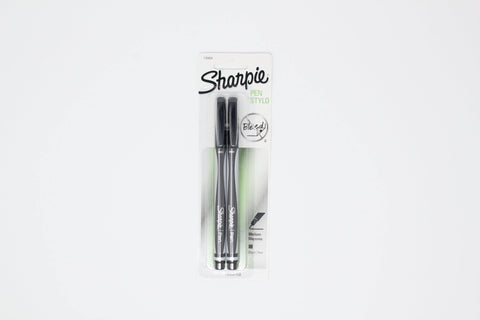 Sharpie Pen Stylo Medium Pen 2 ct, Black only - KB School Supply