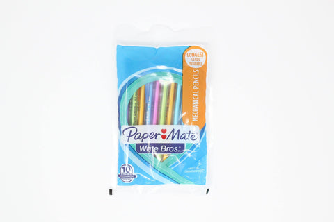 Paper Mate Write Bros. Mechnical Pencils, 10 ct, 0.7 mm HB #2 - KB School Supply