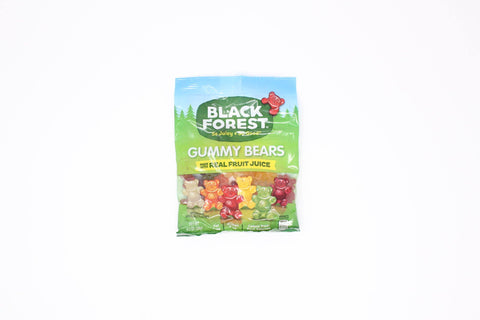 Black Forest Gummy Bears, Made with Real Fruit Juice, 4.5 oz, Fat Free, Gluten Free (BB 06/21) - KB School Supply