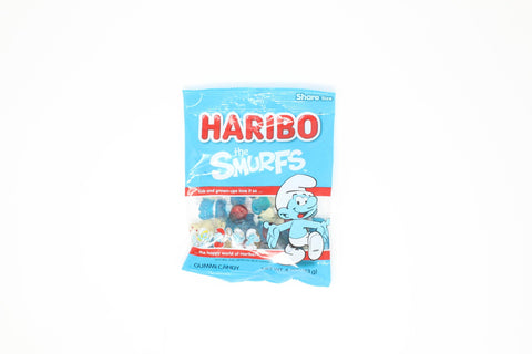 Haribo The Smurfs, Gummi Candy, 4 oz - KB School Supply